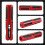 1PCS Wire Stripper Multi-Function Portable Pen Stripper, Network Cable, Wire, Coaxial Cable, Wire Cutter,10-20AWG,Red 6