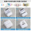 Sticker Printer  Thermal Printer with 10 Rolls Papers and Stickers for Picture, Receipt, Notes, Black 7