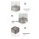 Touch Sensor Touch Control Desk Lamp Three-Level Dimmable LED Light Small Night Light Usb Charging Magnetic Light Grey 5