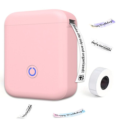 Wireless MiniPortable Printer  Label Printer Mobile Thermal Adhesive Label Machine Suitablefor Storehouse Express,A 1