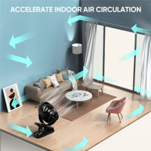 Fan Rechargeable Fan Rotating Hanging Clip Fan Portable Office Bedroom Dormitory Outdoor Fan Gifts