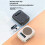 Voice Amplifier with Magnetic Wireless Lavalier Lapel Microphone, for Classroom/Yoga/Conference Beige 6