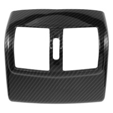 ABS Carbon Fiber Rear Air Condition Outlet Vent Cover Trim Sticker Accessories For W212 E-Class 2012-2015
