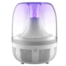 Inteligentna Lampa UV LED na Komary, Przenośna Elektryczna Pułapka na Owady, Wyciszona, do Stosowania w Sypialni i Pokoju Dziecięcym