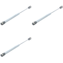3X Support de Porte D'Armoire de Cuisine Charnière à Fermeture Douce Pression de Support de Jambe de Force de Levage à Gaz Hydraulique 120N