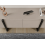 Sideboard Cabinet Beige Black 140cm Modern Unit 8