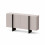 Sideboard Cabinet Beige Black 140cm Modern Unit 9