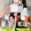 Rechargeable LED Magnetic Selfie Light with Mirror 3 Adjustable Lighting Effects Portable Foldable 6500-7000K 3