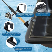 Heavy Duty Hands Free Ice Fishing Sled Rod Holder Adjustable Ice Fishing Rod Holder Portable Fishing Rod Holder