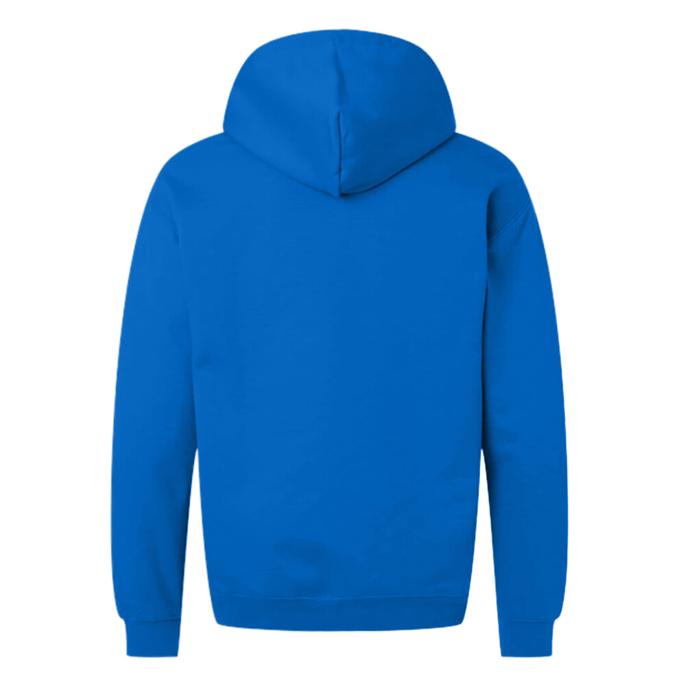 Gildan (L, Royal Blue) Unisex Adult Softstyle Fleece Midweight Full Zip Hoodie