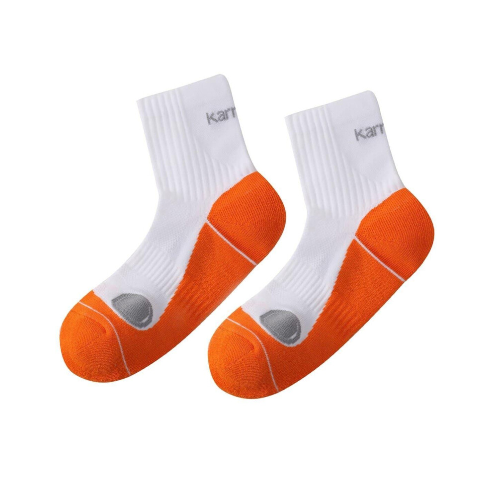 Karrimor (7 Uk-11 Uk, Orange/Grey) Mens Dri Skin Running Socks (Pack Of 2)