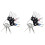 28Pcs Auto Terminals Removal Key Tool Set Car Electrical Wiring Crimp Connector Extractor Puller Release (Silver) 1