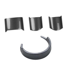 Car Steering Wheel Cover Trim Dashboard Cover for Beetle 2003-2010 Interior Styling, Carbon Fiber 4PCS