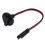 SAE Connector - SAE Power Socket Sidewall Port, Solar  SAE Quick Connect Solar Panel Mount, 12AWG SAE Cable for Solar Generator Battery 1