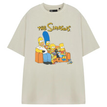 The Simpsons Mens Sofa Short-Sleeved T-Shirt