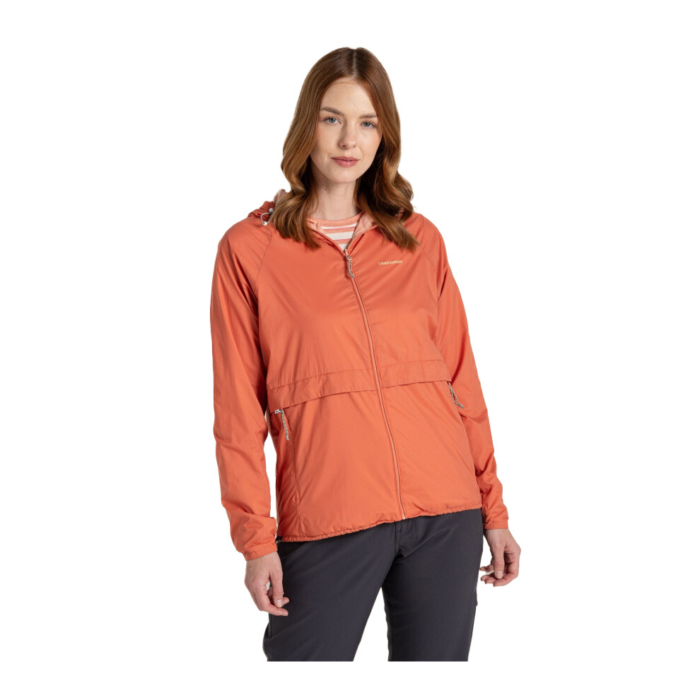 Craghoppers (18 Uk, Red Sandstone/Clay) Womens/Ladies Rosa Nosilife Reversible Jacket