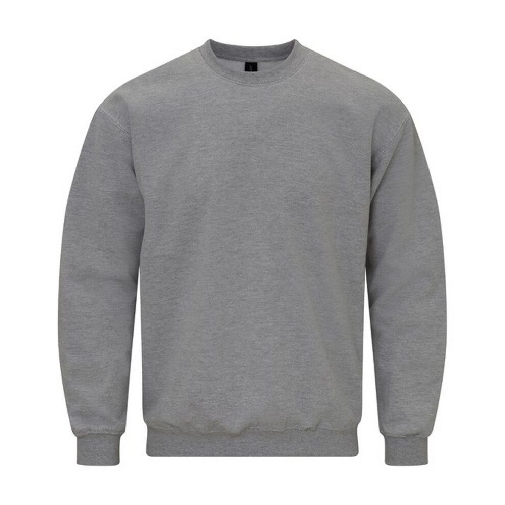 Gildan (Xs, Sports ) Unisex Adult Softstyle Fleece Midweight Sweatshirt Grey