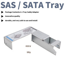 2,5 Inch Naar 3,5 Inch Caddy-Adapter voor 9W8C4 Y004G F238F / G302D / X968D SAS / Lade
