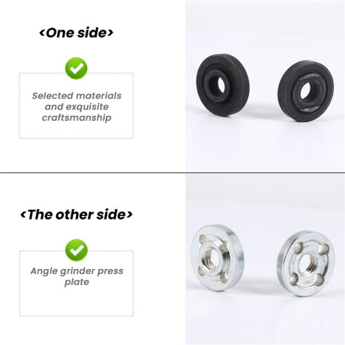 2 Pair Angle Grinder Inner Outer Flange Replacement for  9523NB 1