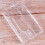 1x Vertical Hard Plastic Badge Holder Double Card ID Multi Transparent 10x6cm 6