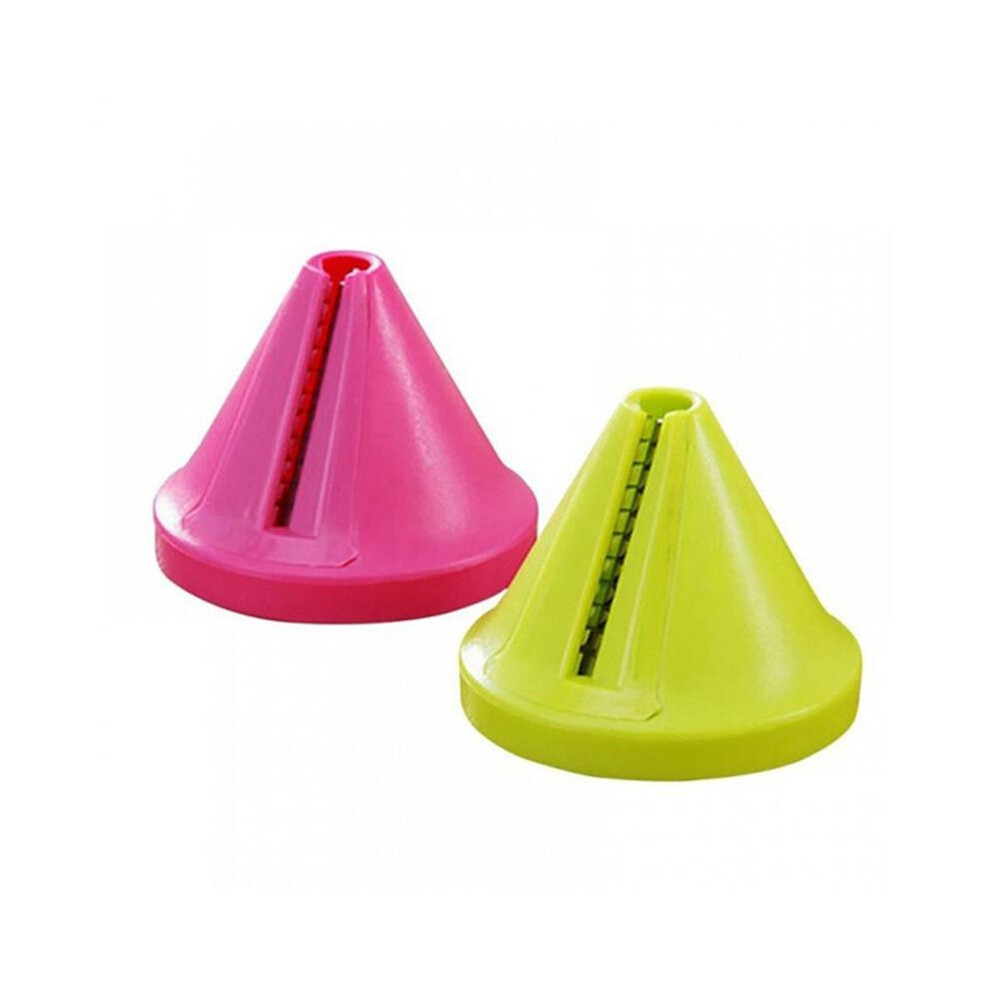 Exogio 2X Kitchen Gadget Funnel Vegetable Radish Cutter Shred Spiral Device