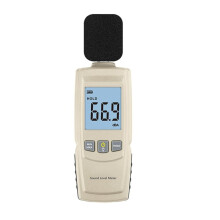 GM1352 Digitales Schallpegelmessgerät, Geräuschtester 30-130 DB in Dezibel, LCD-Bildschirm mit Hintergrundbeleuchtung, Genauigkeit Bis zu 1,5 DB
