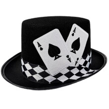 Magician Costume Hat Design Stage Performance Hat for Amateur Entertainers Teachers Cosplayers Halloween A
