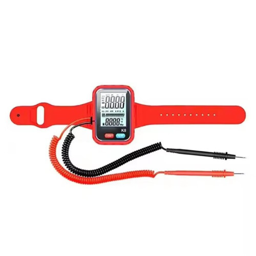 Digital Wristband Multimeter High-Precision Portable Tester for High-Altitude Work Temperature&Frequency