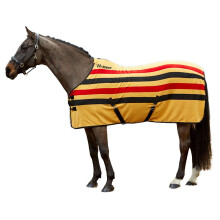 (6' 3", Yellow) Whitaker Aintree Standard-Neck Stripe Horse Fleece Rug