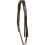 (Cob, Brown) Collegiate Leather Mono Crown Headpiece 1
