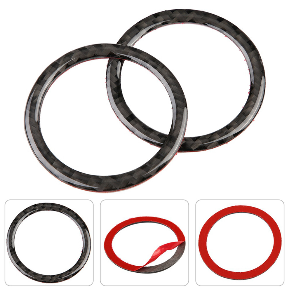 2Pcs Carbon Fibre Vent Decals W204 2011-13 7293282885943
