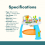 Baby Activity Centre Jumper with Toys and Sounds 7