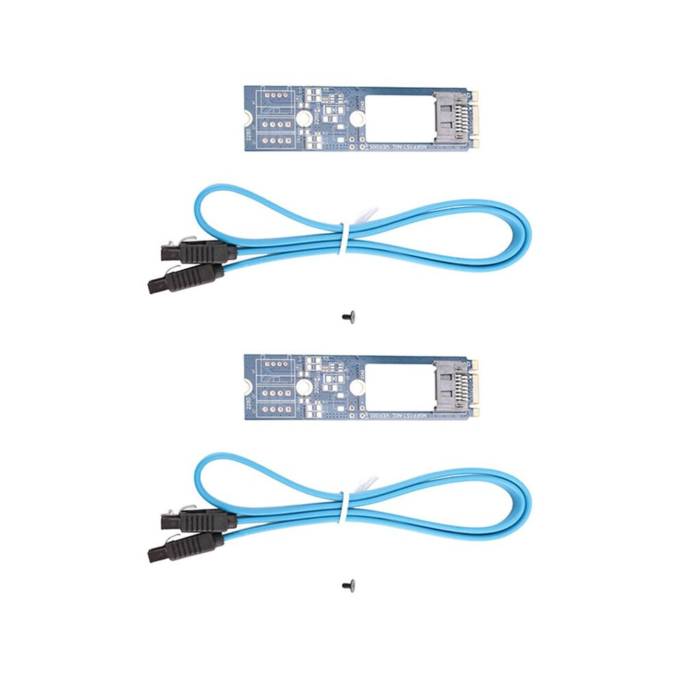 2X M2 Adapter Convert Card B-M Key M.2 Ngff Ssd To 7Pin Adapter Board Card Support 2242 2260 2280 Main Board 6031300666539