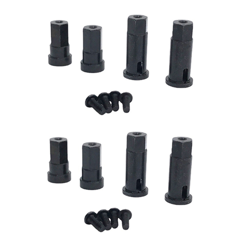 8Pcs Metal Wheel Hex Hub Drive Adapter Combiner For Hb Toys Zp1001 Zp1002 Zp 1001 Zp 1002 1/10 Rc Car Upgrade Parts 4713332824836