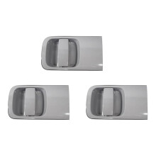 3X Left Sliding Exterior Outside Door Handle Grey for H1 Grand Starex Imax I800 2007-2023