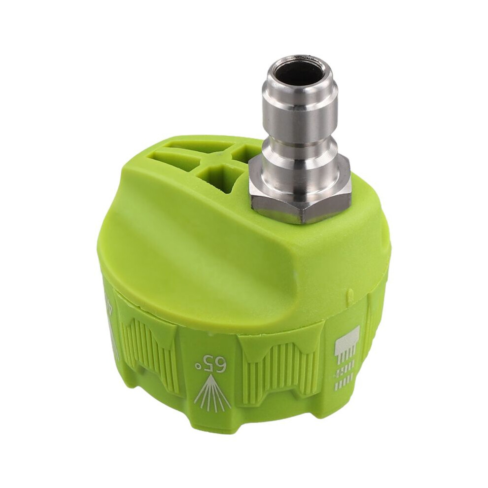High Pressure Washer Nozzle Adjustable Cleaning Nozzles Adjustable Hose Nozzle Quick Connect Male Adapter Green 4712439113263