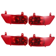 2X Car Rear Bumper Fog Lights Reflective Lights for  3008 2009 2010 2011 2012 2013 2014 2015 5.0 2 R