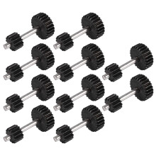 10 Set Metal Gears with 370 Motor for WPL Speed Change Gear Box for B1 B24 B16 B36 C24 1/16 4WD 6WD Rc Car,B