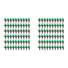 120 Pieces 4GPH Removable Drip Sprinkler Irrigation Drip Emitter Garden Flag Irrigation Dripper, for Trees and Shrubs