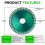 Indestructible Disc for Grinder, Indestructible Cutting Disc for Angle Grinder (6 Pcs) 8