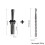 2X Stone Splitter Hand Tool Kit Stone Splitter with Drill Bit Tools for Splitting Granite Rock Concrete Marble 8