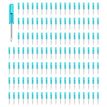 Cacciavite un Taglio da 200 Pezzi, Testa Piatta da 2,0 Mm, Lunghezza 45 mm per La Riparazione di Piccoli Elettrodomestici