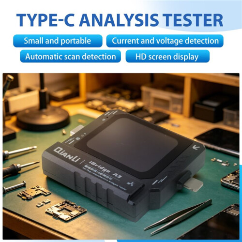 QIANLI IBridge A3 Phone Tail Plug Detector Support and Type-C Interface Devices for    XM 1