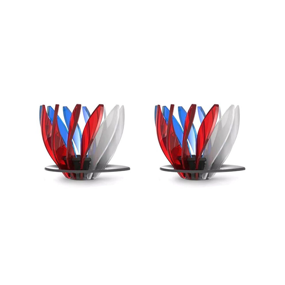 2X  VDSU-02-B&W Dripper SUIREN 02 1-4 Cups Coffee Hand Drip White Red-image-OPC-PVNHSDB-NEW