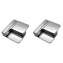 2X Pince de RéGlage de Ceinture Clip de Ceinture Multifonctionnel Boucle de RéGlage Pantalon Taille RéTractable Boucle de Ceinture Pliante, Argent