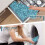 20 Pack Dish Drying Mat Absorbent Drying Mat Machine Washable Dish Drying Mats for Kitchen Counter Large ( Vine) 4