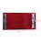 Rectangle paper grit sandpaper holder hand sander red black 3