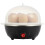 3in1 Electric Egg Cooker 7 Egg Capacity for Boiled Eggs Steamed Vegetables Visible Cover Breakfast Maker EU Plug 1