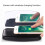 Mobile Phone Holder HUD Car Navigation Projector with 360 Adjustable Dashboard Display Mount for Smartphones Charging 5