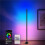 RGB LED Floor Lamp, Dimmable, APP Controlled, for Modern Mood Lighting 6